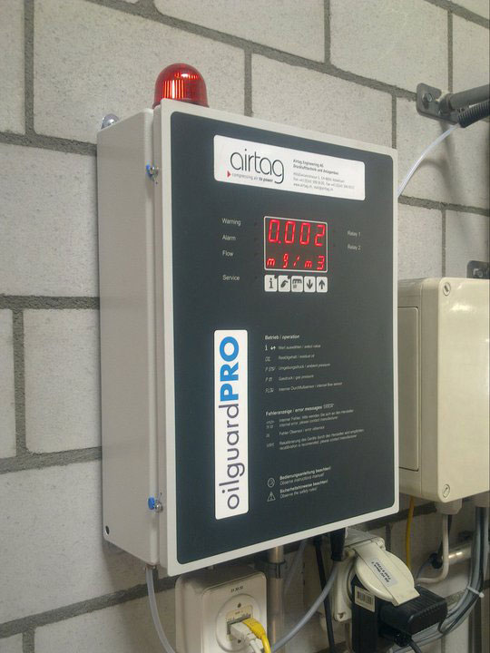 oilguard PRO - прибор для определения концентрации углеводородов в сжатом воздухе