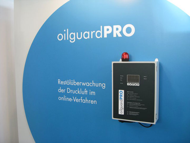 Прибор для анализа качества сжатого воздуха oilguard PRO
