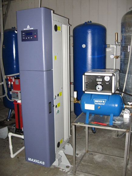 Смеситель CO2 и азота WITT